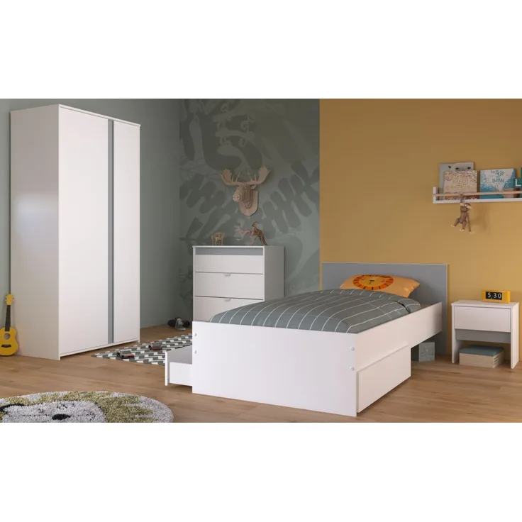 Parisot Kinderzimmer und Jugendzimmer Pirouette in weiß Set 4-tlg.