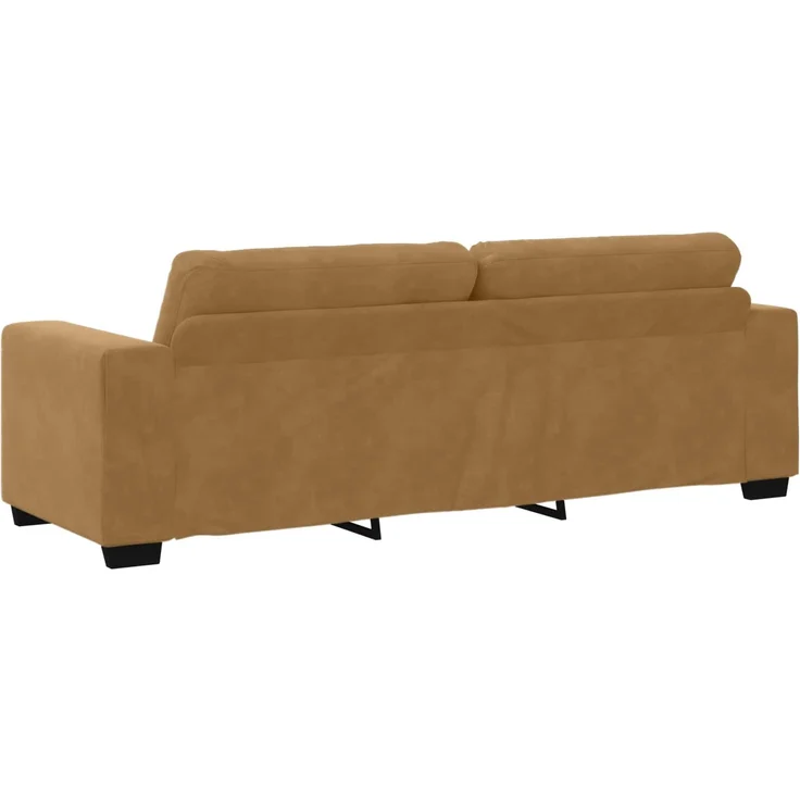 vidaXL 3-Sitzer-Sofa Braun 180 cm Samt 4105141 – Bild 4