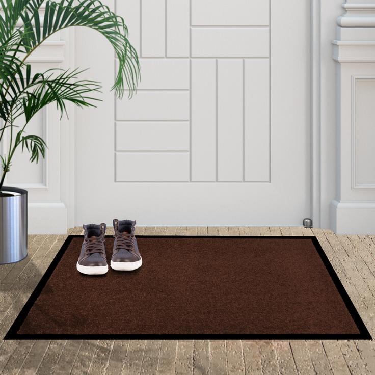 Furni24 Fußmatte - Braun, 120 x 180 cm