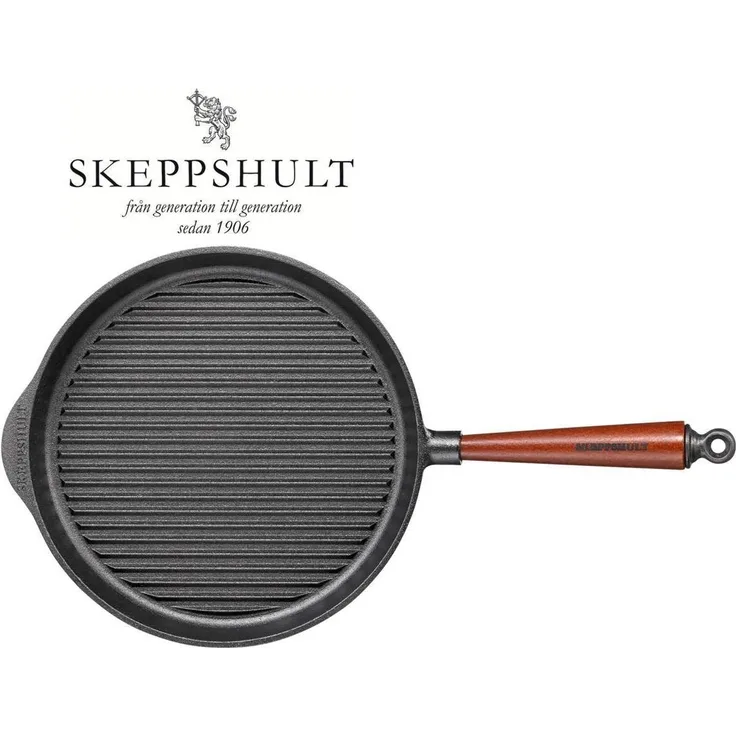 SKEPP Grillpfanne 25 cm Walnuss 0025V