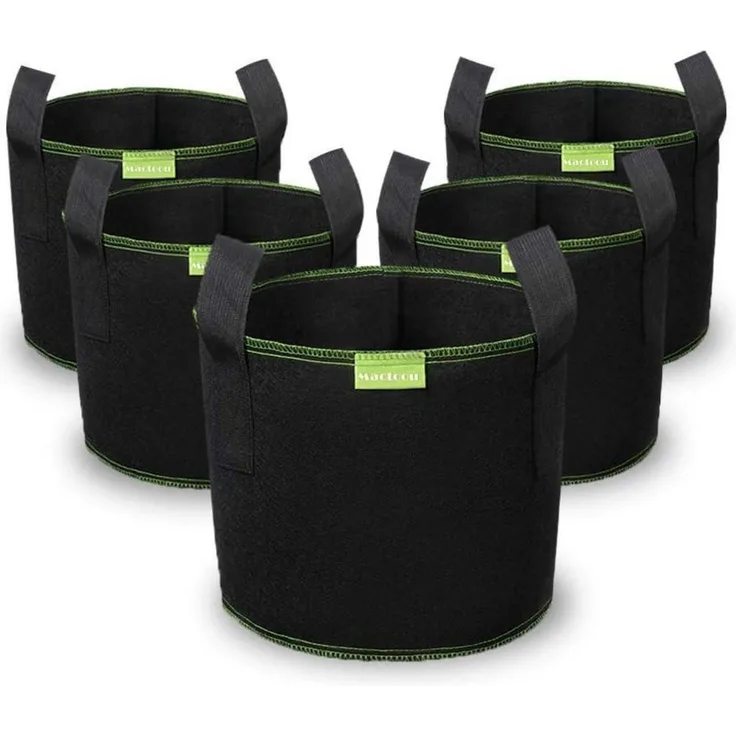 Tomaten Pflanzsack Gemüse Blumen 5X 20L Tomaten Kübel 5 Gallonen