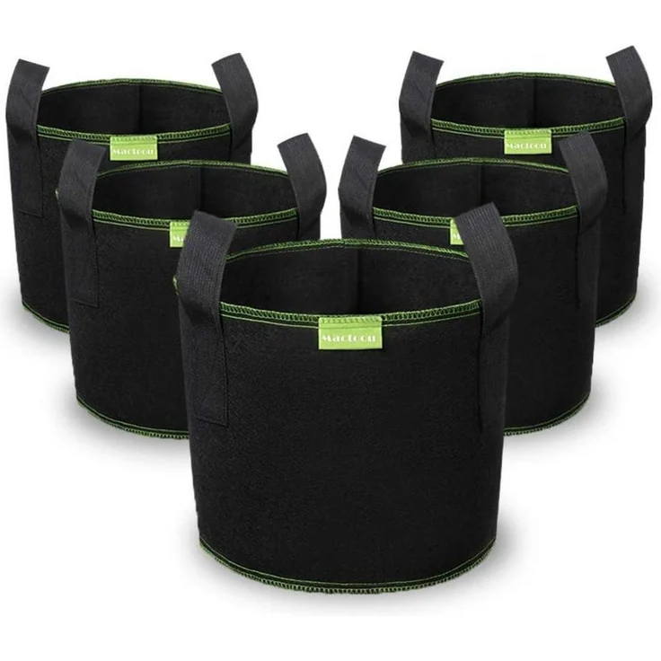 Tomaten Pflanzsack Gemüse Blumen 5X 20L Tomaten Kübel 5 Gallonen – Bild 1