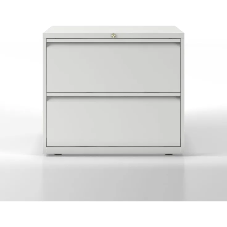 Hängeregistraturschrank Essentials, 2 Hängeregistratur à H 304 mm, Farbe lichtgrau