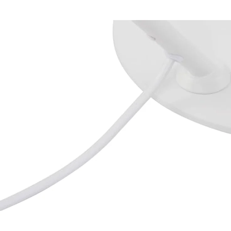 Lindby Tischlampe Corali, verstellbare Metallleuchte in Weiß, Höhe 64 cm mit Schalter für Wohnzimmer & Esszimmer – Bild 10