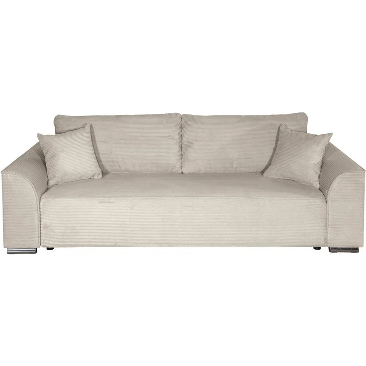 COLLECTION AB Schlafsofa Sara B: 241 cm, Liegefl. 137x195 cm, Bettkasten, optional mit Topper, Schlaffunktion, Couch mit Bonnellfederkern, Gästebettfunktion – Bild 2