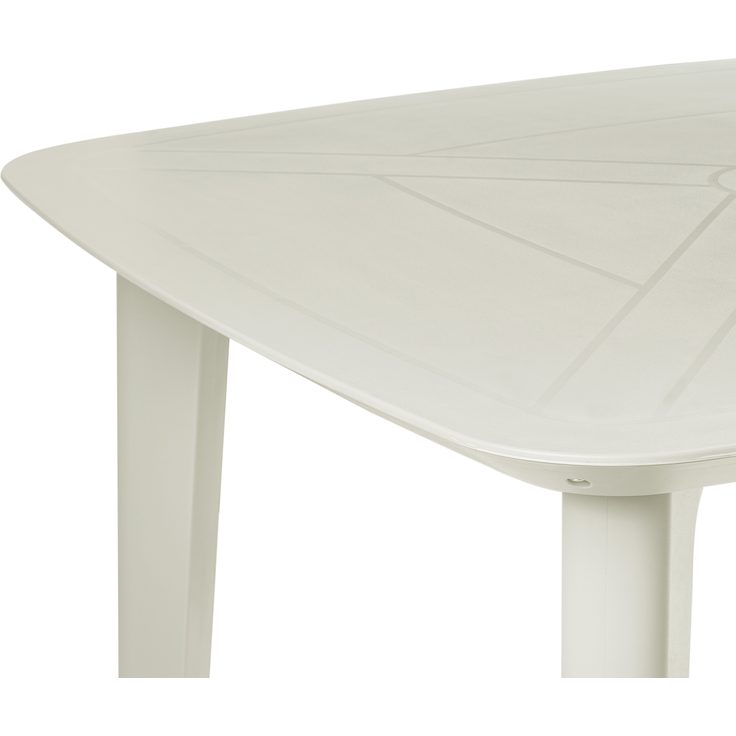 Gartentisch SORICO 86 cm 86 cm Hellbeige – Bild 5