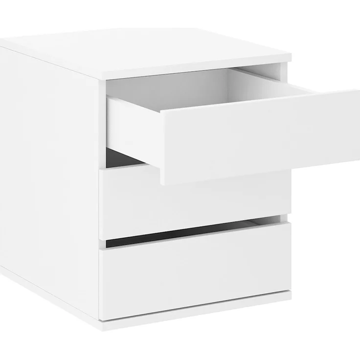 AX LIVING Schubkasteneinsatz Storicos Kommode weiß 38,6 x 51,3 x 50 cm – Bild 2