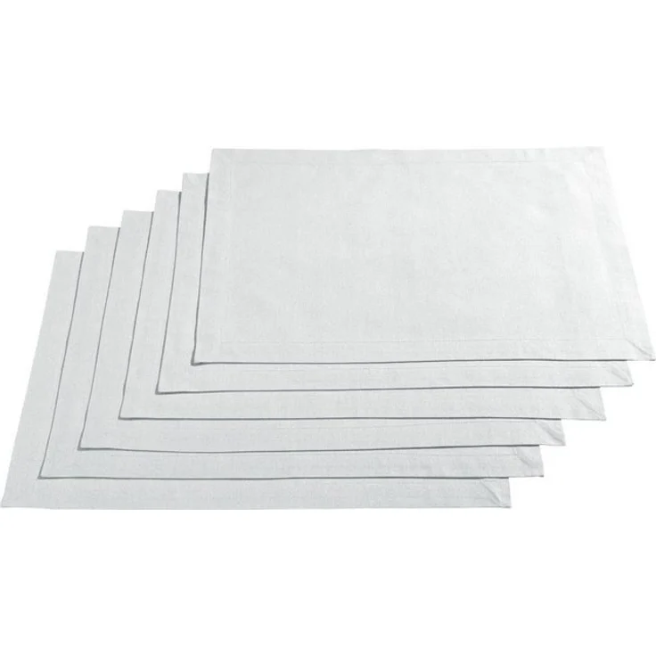 REDBEST Platzset Tischset "Seattle" 6er-Pack, Baumwolle Uni – Bild 4