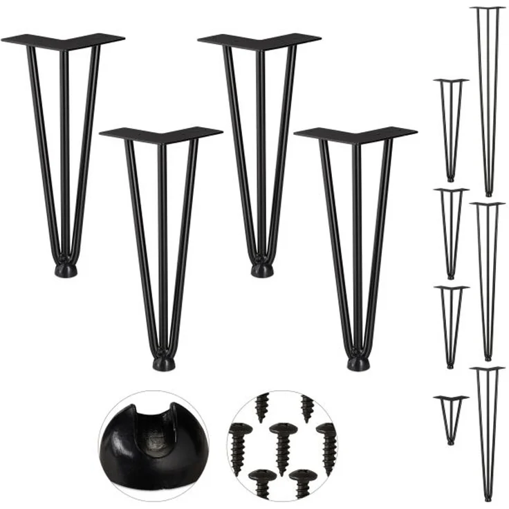 4er Set Hairpin Legs mit 3 Streben 10028069_1123 – Bild 1