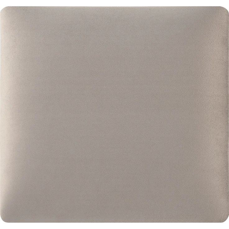 Wandkissenset Carpino 4-tlg. Samt 30x30 cm Hellgrau [neu. haus] – Bild 4