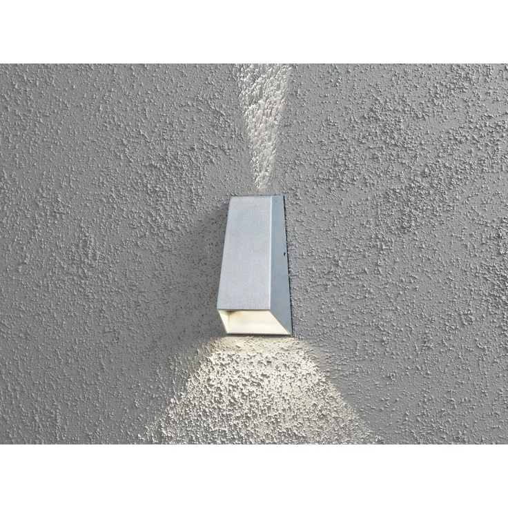 KONSTSMIDE No. 7911-310 Aussenwandleuchte Imola High Power LED 3000 K silbergrau
