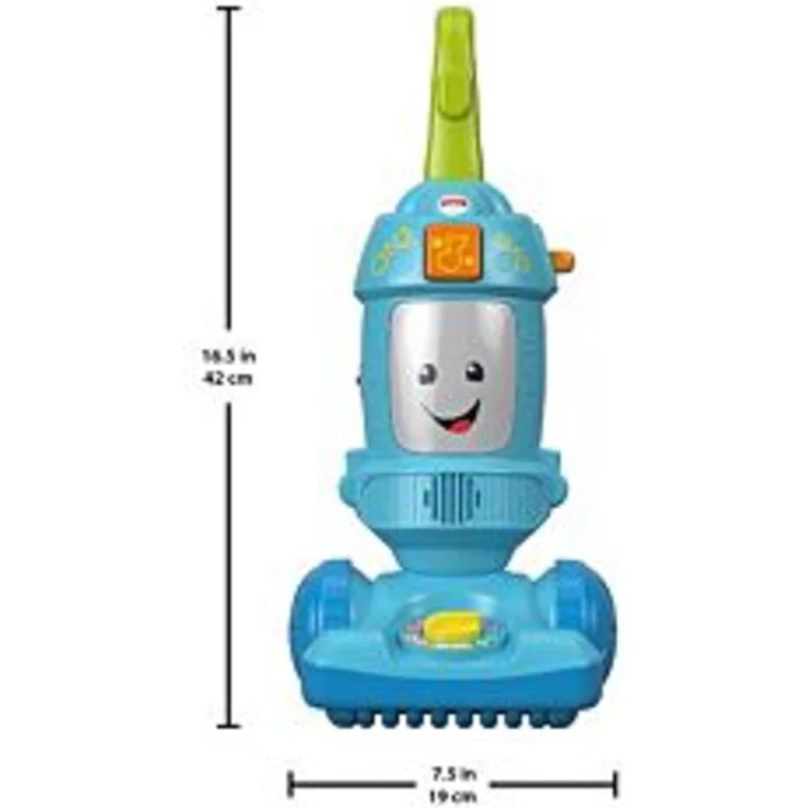 Fisher-Price FNR97 Lachen Lern-Staubsauger für Babys und Kleinkinder, Mehrfarbig – Bild 6