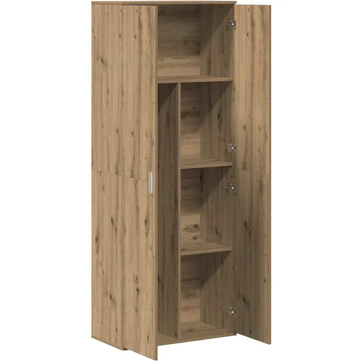 vidaXL Highboard Artisan-Eiche 70 x 33,5 x 180 cm Holzwerkstoff 3365565 – Bild 4