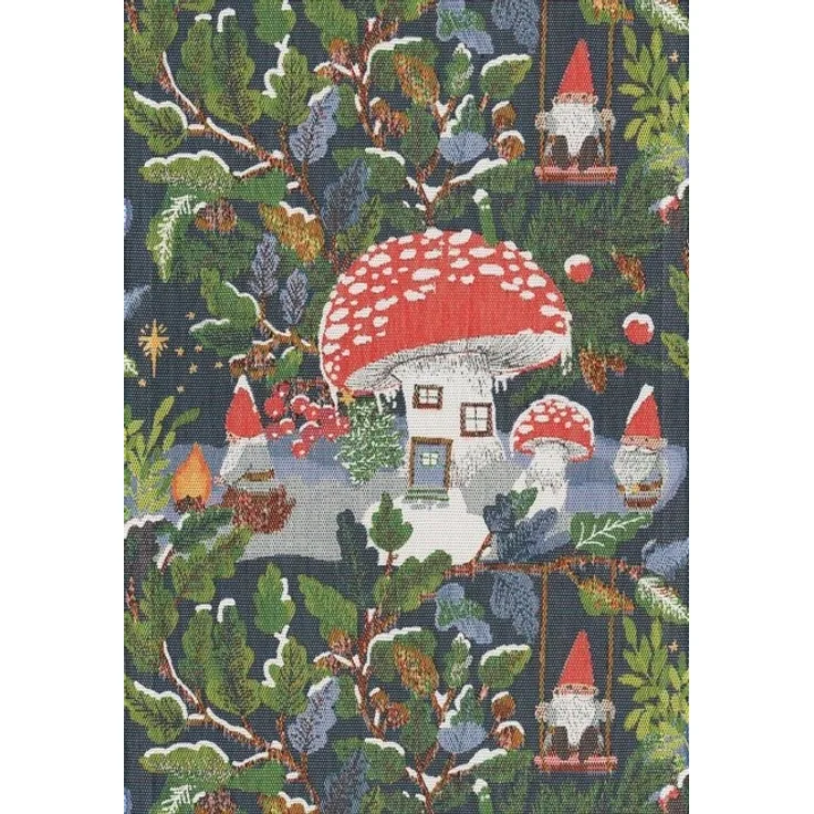 EKELUND MASTER WEAVERS 1692 Geschirrtuch Küchenhandtuch Svampskog 599 35x50 cm, (1-tlg, 1 x Geschirrtuch), Pixel gewebt (6-farbig)