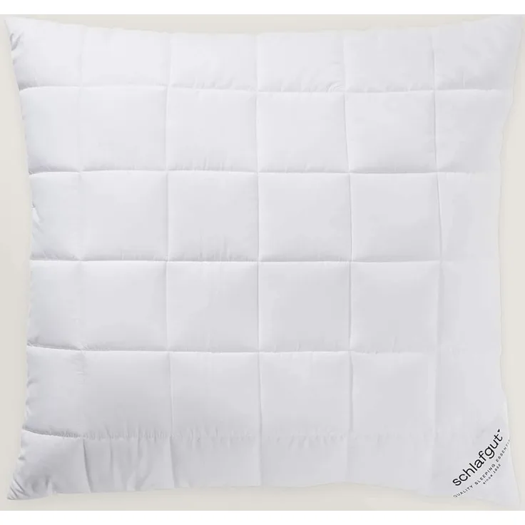 Schlafgut Kunstfaserkopfkissen Pure Kissen, Anschmiegsames Schlafgefühl dank leichter Super-Fill-Füllung