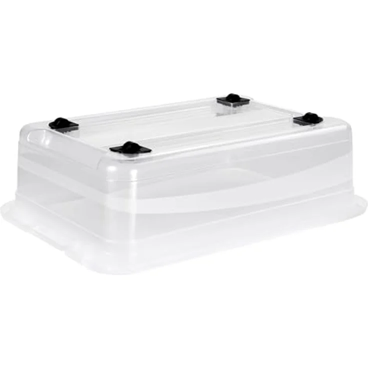 keeeper Organizer konrad (Set, 2 St), Aufbewahrungsbox, 28 L, mit Rollen, Deckel, Schiebeverschluss – Bild 6