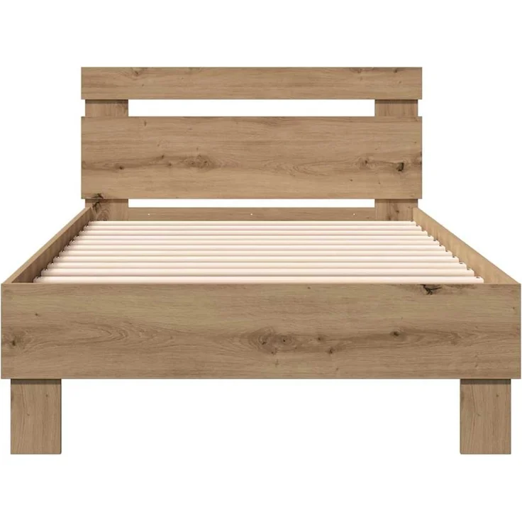 vidaXL Bettrahmen Artisan-Eiche 193 x 95 x 88 cm Holzwerkstoff 874122 – Bild 5