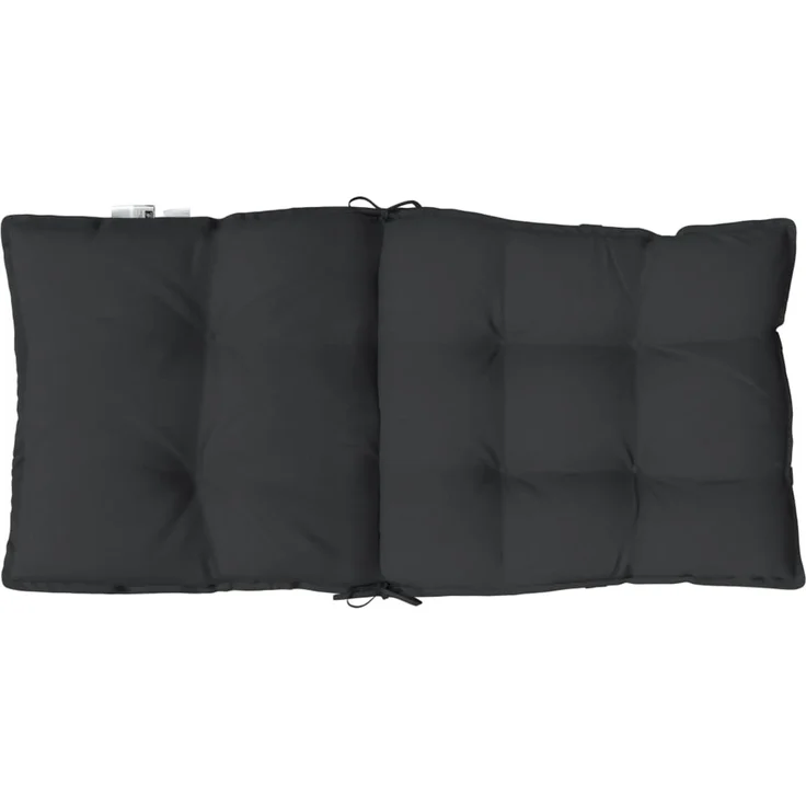 vidaXL Niedriglehner-Auflagen 4 Stk. Schwarz Oxford-Gewebe 377693 – Bild 7