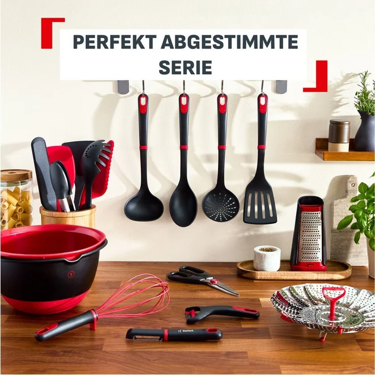 Tefal Kochzange Ingenio+, Verriegelungssystem, Silikon-Sicherheitsring, hitzebeständig - 230°C – Bild 2