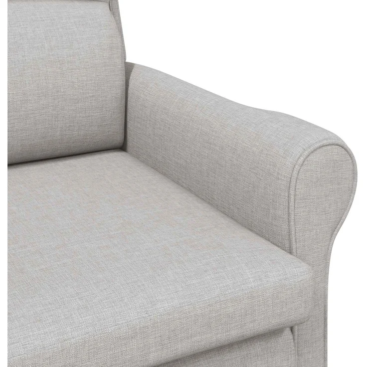 vidaXL Sessel Wolkengrau 76 x 94 x 102 cm Stoff 42009849 – Bild 6