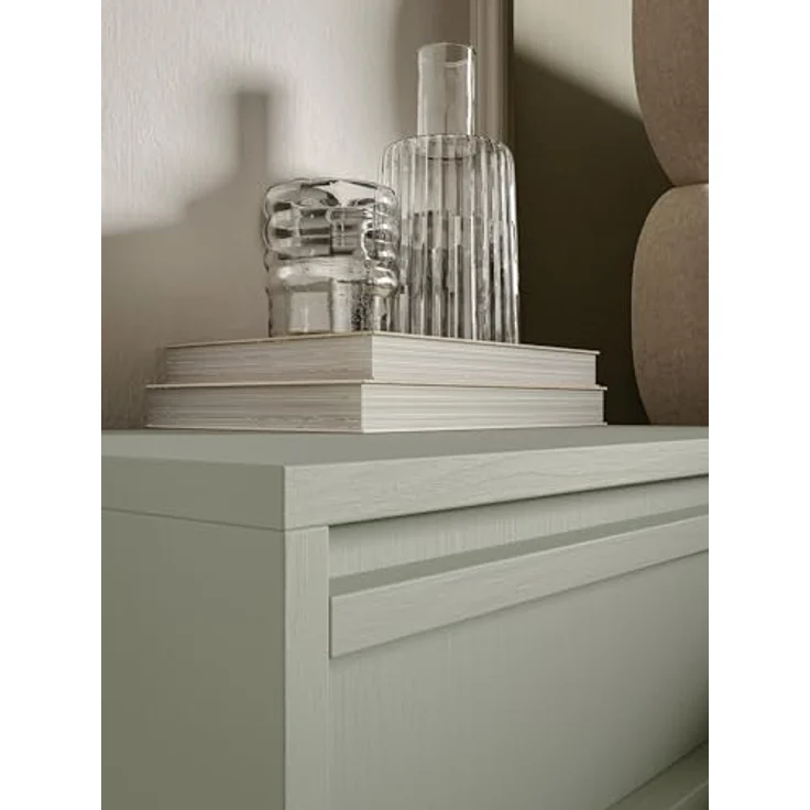 Selsey Nachtkonsole Evo, Salbeigrün, hängend, 1 Schublade, 50x17x34 cm, modern, kratzfest – Bild 5