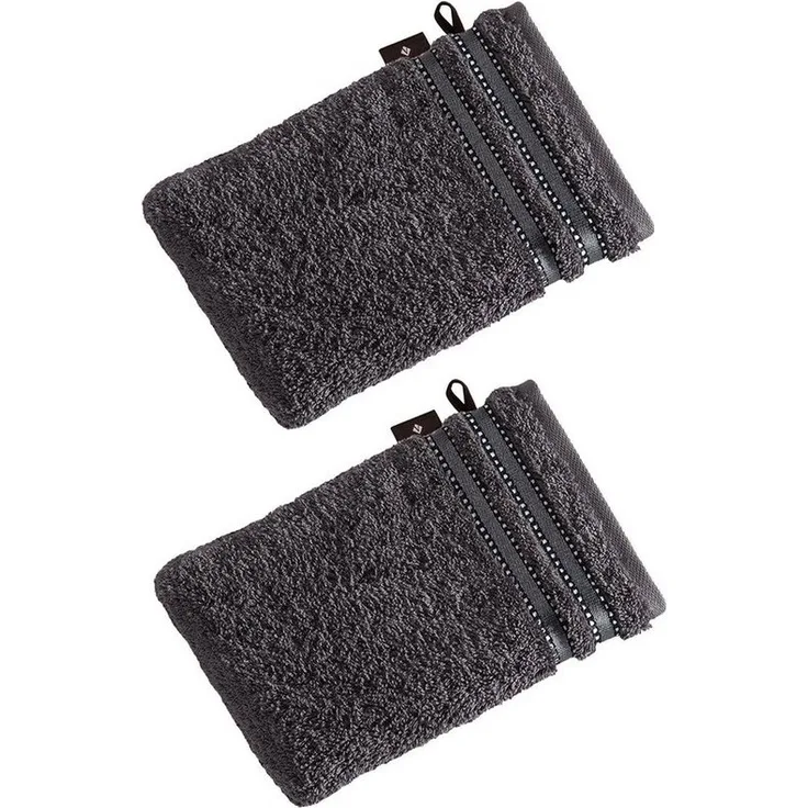 Vossen Handtücher Handtücher Collection Cult de Luxe, Frottier (Packung, 2-St), Vegan