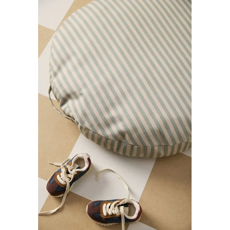 Kids Concept Pouf Sitzkissen Streifen, 60 cm
