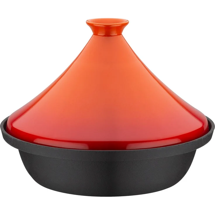 GSW Schmortopf Shadow, Gusseisen, Keramik (1-tlg), Orientalische Tajine aus Gusseisen für die schonende Zubereitung – Bild 1
