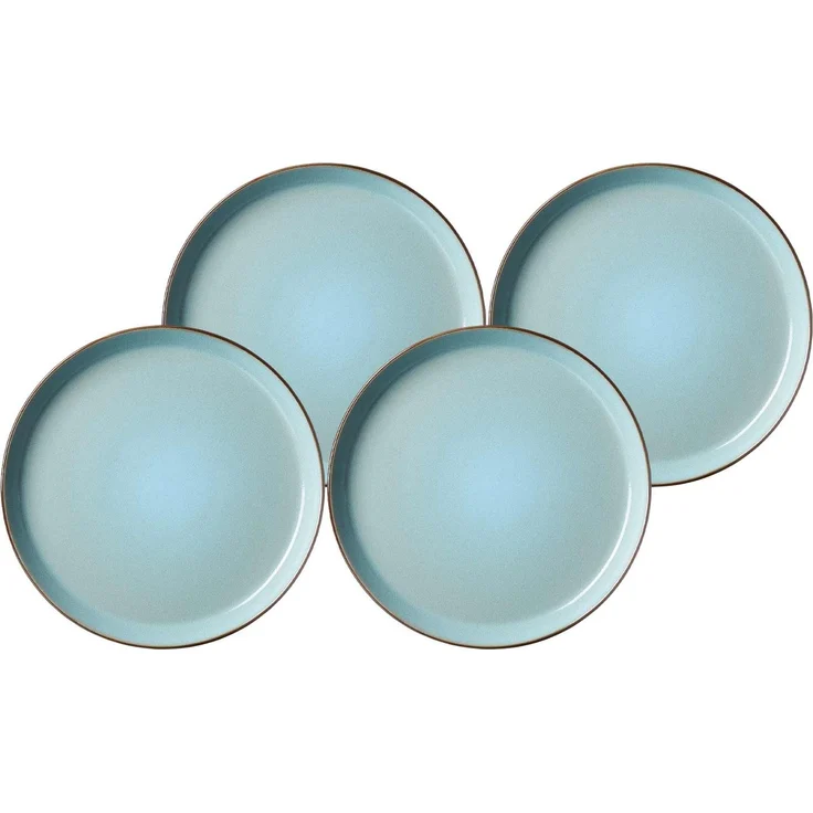 Ritzenhoff & Breker Visby Speiseteller ø 26,5 cm 4er Set blau – Bild 1