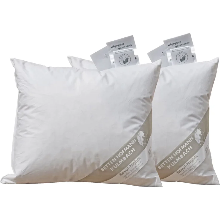 2 Stück Federkissen Kleinkissen Kuschelkissen Sofakissen Dekokissen 35x40 200g – Bild 2