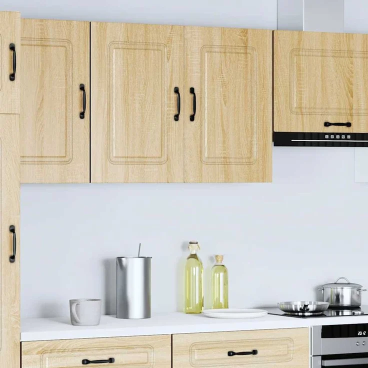vidaXL Küchen-Hängeschrank Kalmar Sonoma-Eiche Holzwerkstoff 853590 – Bild 1