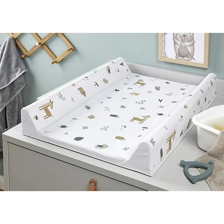 Rotho Babydesign Wickelauflage Baby Wickeln keil Waldtiere 50x70 cm – Bild 4