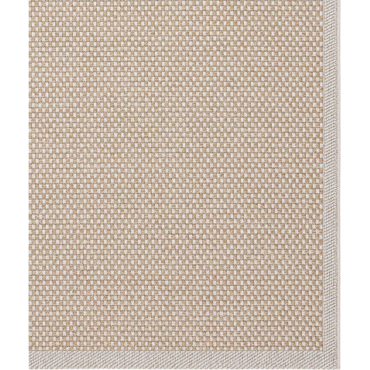 Moderner Naturteppich 97 x 200 cm Polypropylen Beige 88779782 [en. casa] – Bild 2