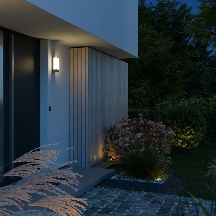 Steinel Außenleuchte L 14 anthrazit, E27 max. 15 W, IP44 – Bild 5