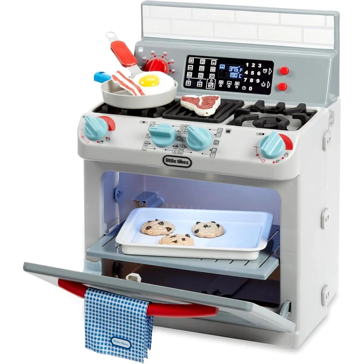 little tikes First Oven - Interaktiv & Realistisch - Mit Licht & Geräuschen - Schein-Spielgerät für Kinder – Bild 1