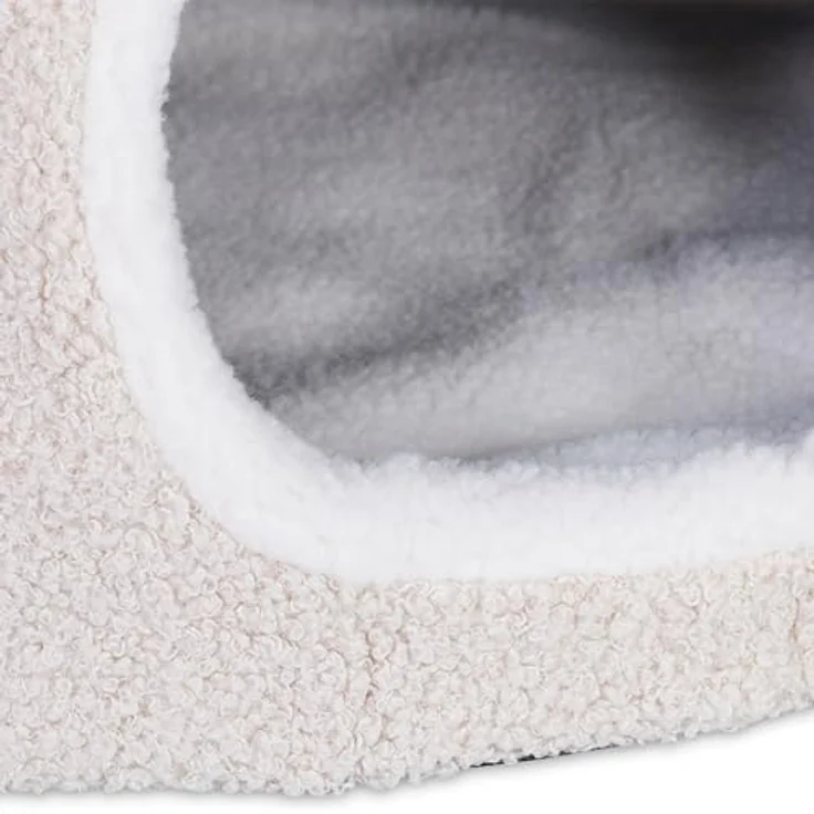 Faltbare Katzenhöhle in Beige – Bild 9