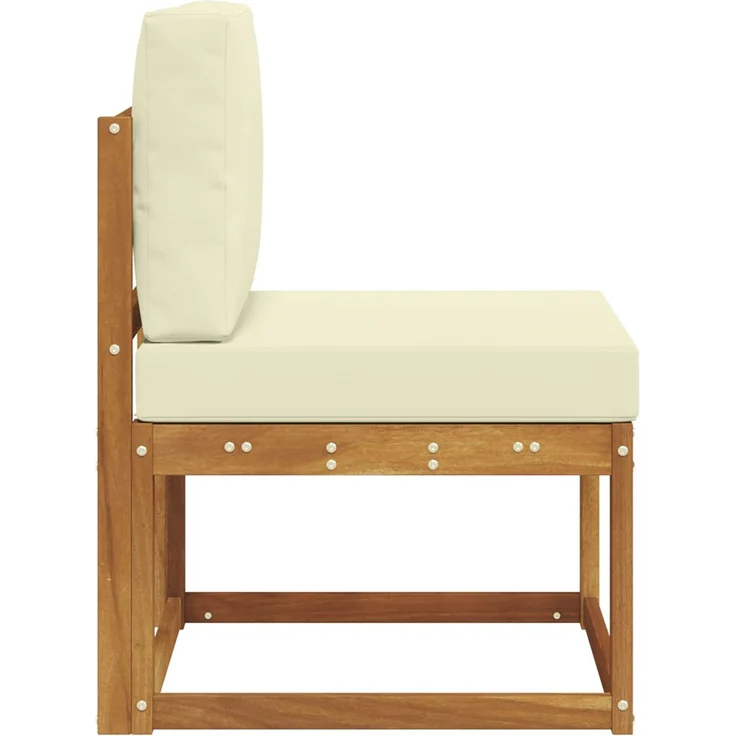 vidaXL Outdoor Mittelsofa Massivholz Akazie 900454 – Bild 4