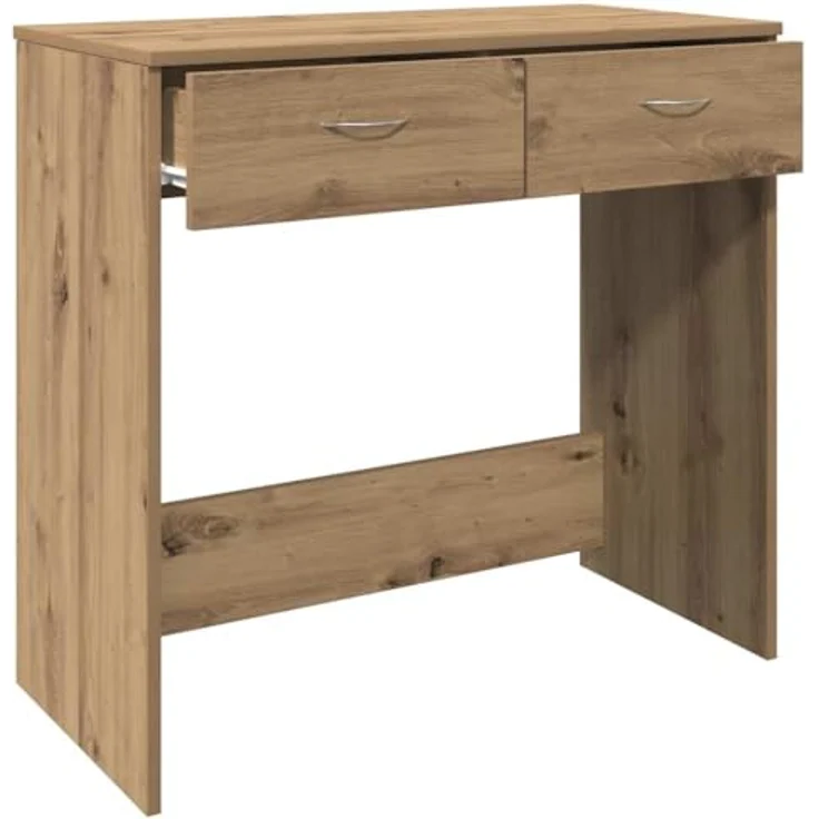 vidaXL Schreibtisch Artisan-Eiche 80x40x75 cm Holzwerkstoff 855993 – Bild 6