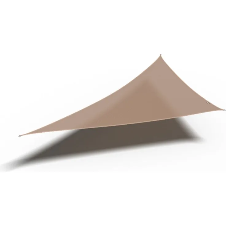Coolfit Sonnensegel 3-Eck, sand 90°