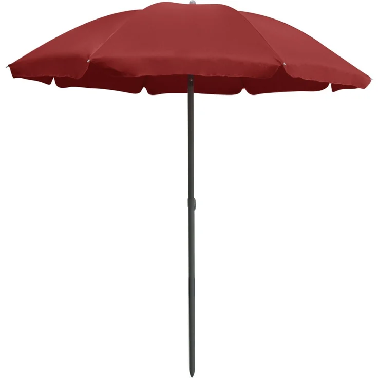 TrendLine Sonnenschirm dunkelrot Ø 180 cm – Bild 3