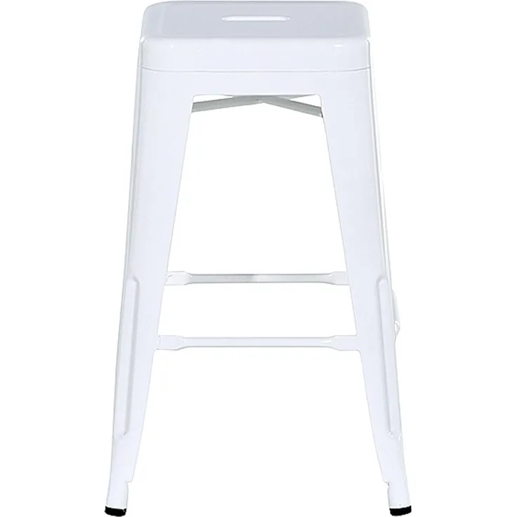 Hocker weiß Höhe 60 cm 2er Set CABRILLO