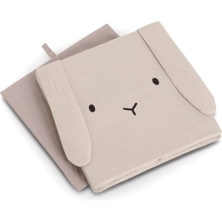 Zeller Present Aufbewahrungsbox "Hase", Musselin, Tiermotiv, kinderfreundlich, faltbar – Bild 3