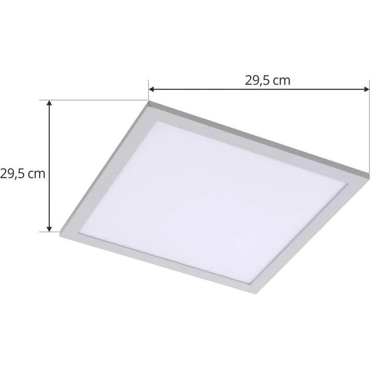 Lindby LED Panel Enhife, LED Weiß universalweiß IP20, LED 14 W gesamt, universalweiß – Bild 4