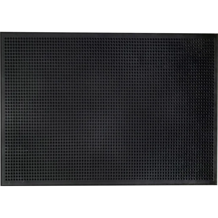 Fußmatte Gummilounge 45 x 75 cm schwarz