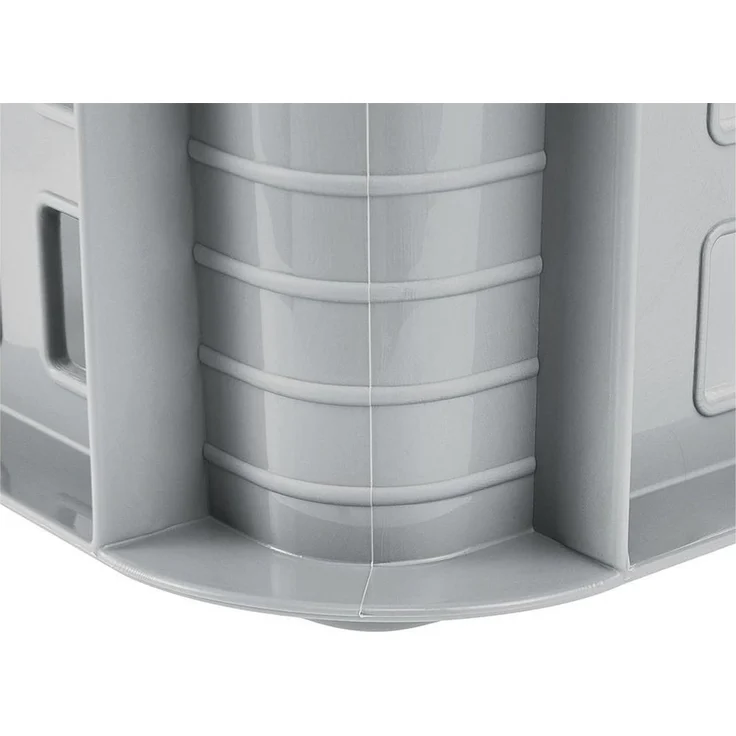 keeeper Aufbewahrungsbox keeeper Transportkorb Robert 22,0 Ltr. 60x40x12 cm nordic grey – Bild 3