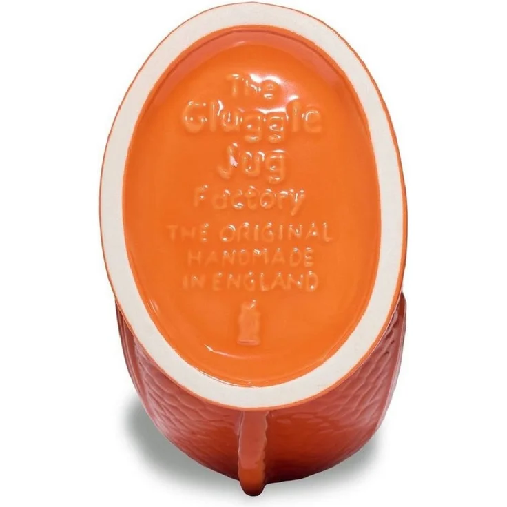 Gluckigluck Wasserkaraffe, (Original Gluggle Jug aus England), mit Gluckergeräusch, handgefertigt, ikonisches Fisch-Design, 1,2 L – Bild 3