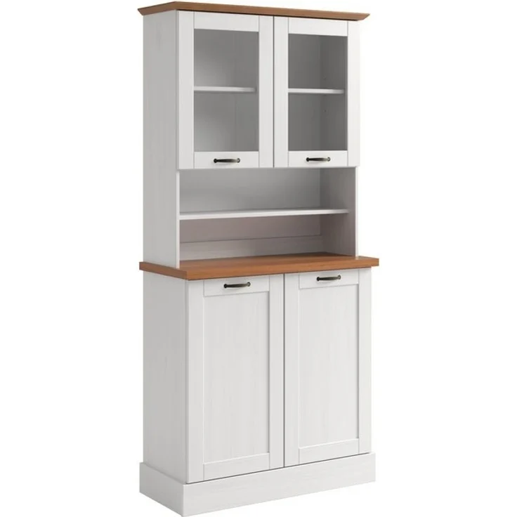 Home affaire Küchenbuffet Teramo Breite/Höhe 86/181 cm, mit Metallgriffen – Bild 4