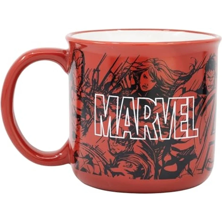 Tasse mit Marvel Motiv 400 ml aus Keramik 14oz – Bild 2