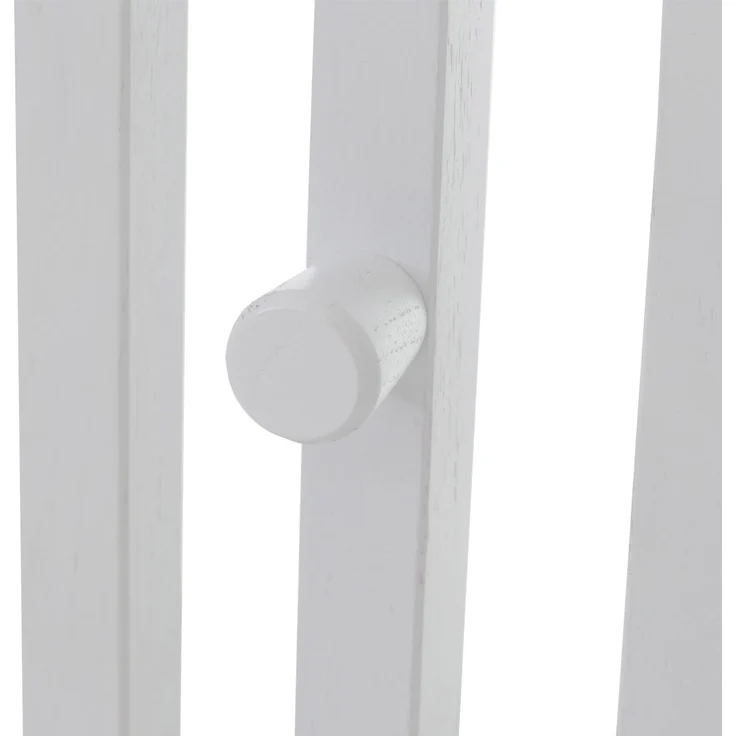 MCA 2er-Sets Garderobenpaneel HWC-P57, Wandgarderobe Garderobenleiste, Massiv-Holz 135x40cm Eiche ~ weiß – Bild 4