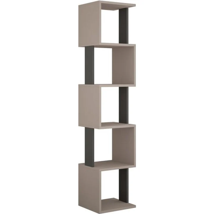 Decortie Bücherregal Piri, Modernes Bücherregal Display Unit, 35 x 30 x 161 cm – Bild 4